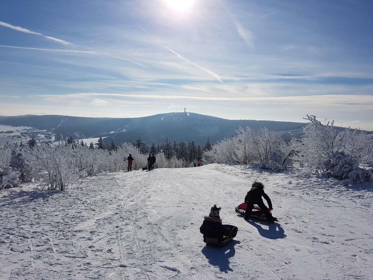 Ferienwohnungen "Am Schloessel" Oberwiesenthal Eksteriør bilde